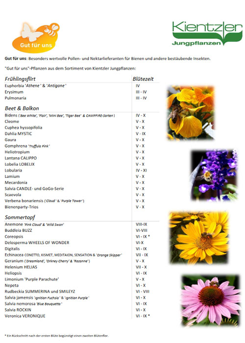 Gut f&uuml;r uns Sortiment